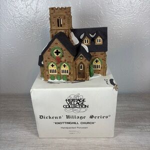 Dept 56 Dickens Village Series Knottinghill Church #5582-4 Retired